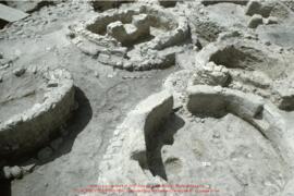 Khirokitia, habitations, structure 125, structure 122, structure 126
